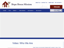 Tablet Screenshot of hhmission.org